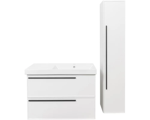 Пенал подвесной белый матовый L/R La Fenice Elba FNC-05-ELB-B-30