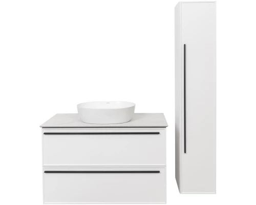 Пенал подвесной белый матовый L/R La Fenice Elba FNC-05-ELB-B-30