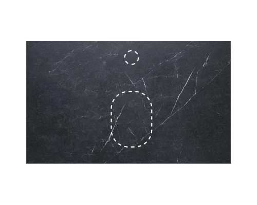 Столешница 81,1 см Black Olive Light Lappato La Fenice Terra FNC-VS03-TER-80