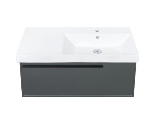 Тумба серо-зеленый матовый 87,6 см La Fenice Elba FNC-01-ELB-G-90