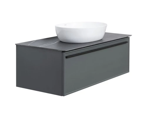 Тумба серо-зеленый матовый 87,6 см La Fenice Elba FNC-01-ELB-G-90
