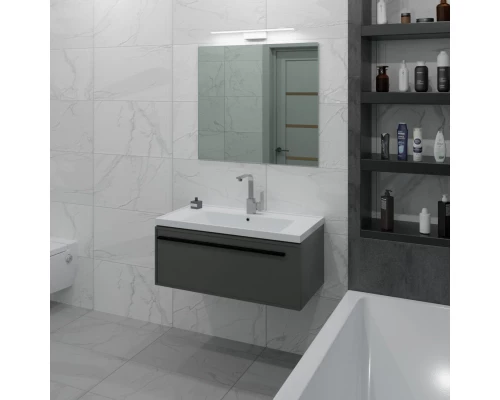 Тумба серо-зеленый матовый 87,6 см La Fenice Elba FNC-01-ELB-G-90