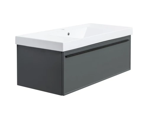 Тумба серо-зеленый матовый 97,6 см La Fenice Elba FNC-01-ELB-G-100