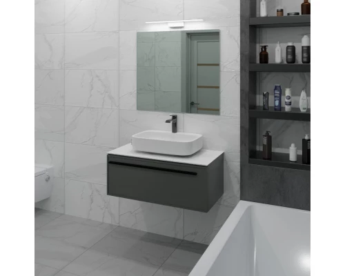 Тумба серо-зеленый матовый 97,6 см La Fenice Elba FNC-01-ELB-G-100