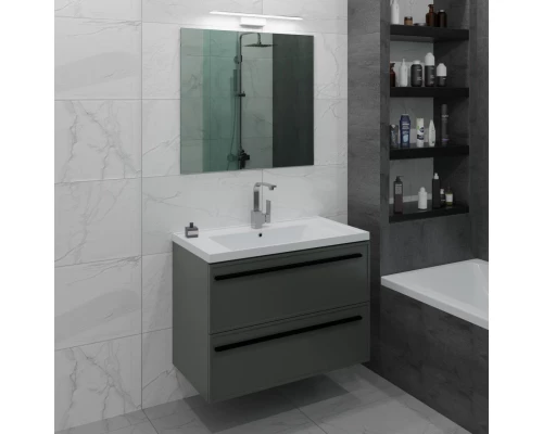 Тумба серо-зеленый матовый 77,6 см La Fenice Elba Twin FNC-01-ELB-G-80-2