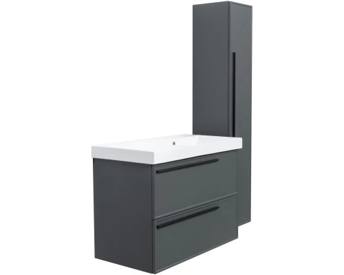 Тумба серо-зеленый матовый 87,6 см La Fenice Elba Twin FNC-01-ELB-G-90-2