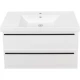Тумба белый матовый 97,6 см La Fenice Elba Twin FNC-01-ELB-B-100-2