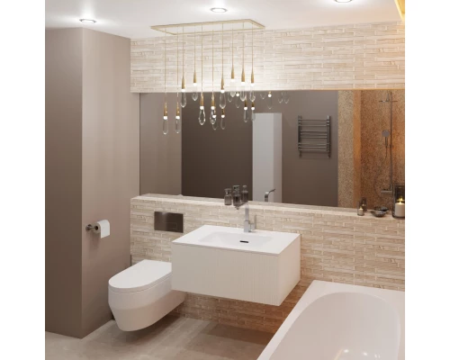 Тумба белый матовый 59 см La Fenice Terra FNC-01-TER-B-60