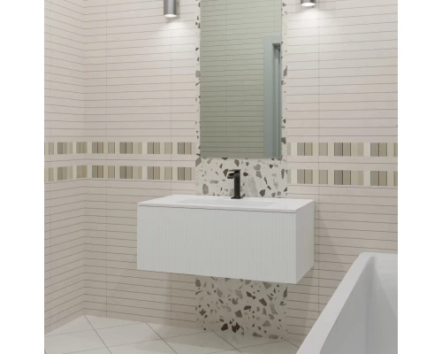 Тумба белый матовый 74 см La Fenice Terra FNC-01-TER-B-80