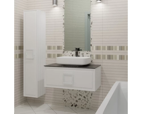 Тумба белый матовый 74 см La Fenice Terra FNC-01-TER-B-80