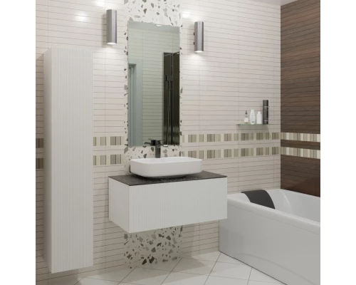 Тумба белый матовый 74 см La Fenice Terra FNC-01-TER-B-80