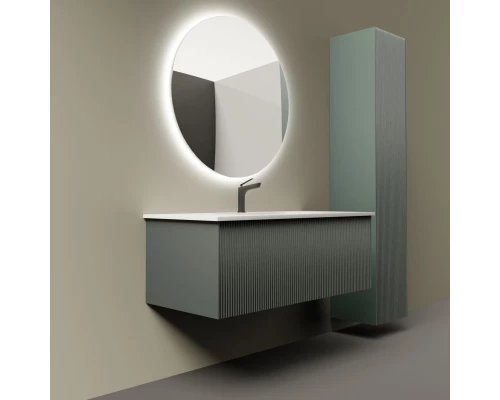 Тумба серо-зеленый матовый 74 см La Fenice Terra FNC-01-TER-G-80