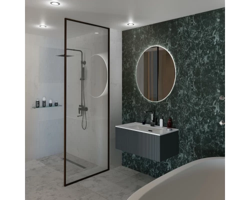 Тумба серо-зеленый матовый 95,2 см La Fenice Terra FNC-01-TER-G-100