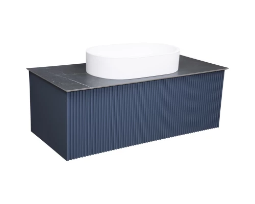 Тумба синий матовый 95,2 см La Fenice Terra FNC-01-TER-BG-100