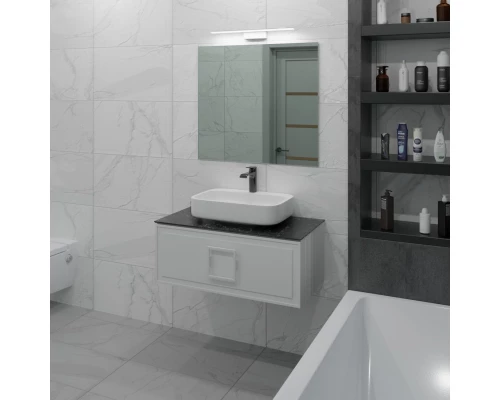 Тумба белый матовый 77,6 см La Fenice Cubo FNC-01-CUB-B-80