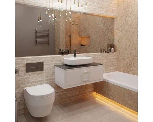 Тумба белый матовый 77,6 см La Fenice Cubo FNC-01-CUB-B-80