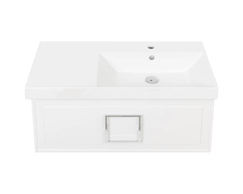 Тумба белый матовый 87,6 см La Fenice Cubo FNC-01-CUB-B-90