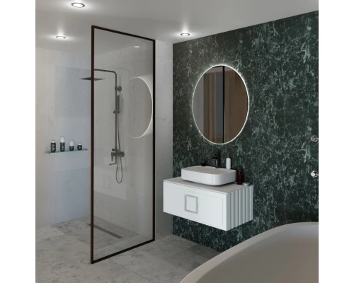 Тумба белый матовый 97,6 см La Fenice Cubo FNC-01-CUB-B-100