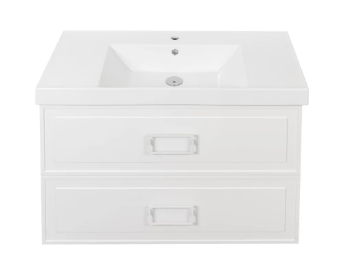 Тумба белый матовый 97,6 см La Fenice Cubo Twin FNC-01-CUB-B-100-2