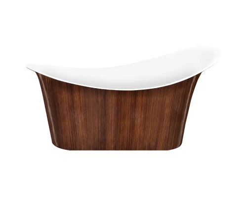 Акриловая ванна 175x82,5 см Lagard Tiffany Brown Wood lgd-tf-bw