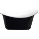 Акриловая ванна 175x82,5 см Lagard Tiffany Black Agate lgd-tf-ba