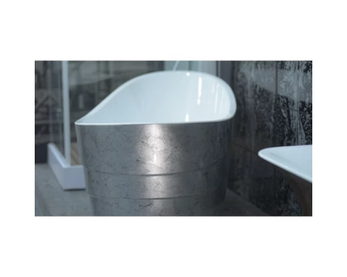 Акриловая ванна 170x74,5 см Lagard Alya Treasure Silver lgd-alya-ts