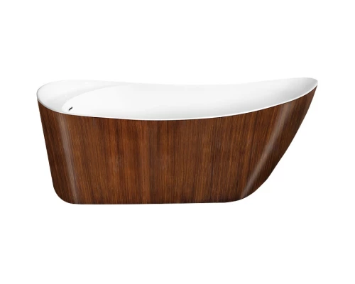 Акриловая ванна 170x76 см Lagard Minoti Brown Wood lgd-mnt-bw