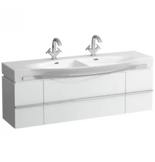 Тумба белый глянец 149,5 см 2 ящика, 2 дверцы Laufen Case 4.0135.4.075.475.1