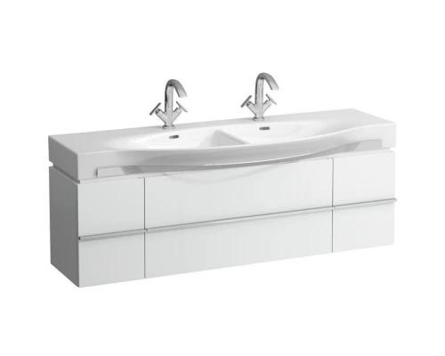 Тумба белый глянец 149,5 см 2 ящика, 2 дверцы Laufen Case 4.0135.4.075.475.1