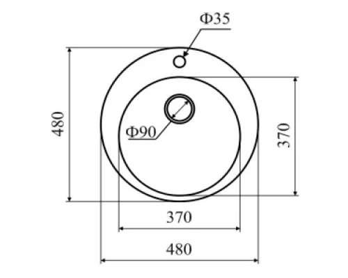 Кухонная мойка CAMEL Lava R1.CAM