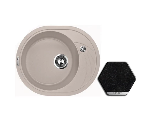 Кухонная мойка BASALT Lava E1.BAS