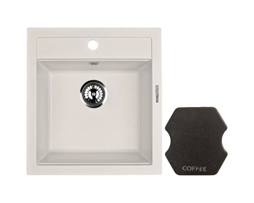 Кухонная мойка COFFEE Lava Q1.CFF