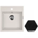 Кухонная мойка LAVA(черный металлик) Lava Q1.LAV