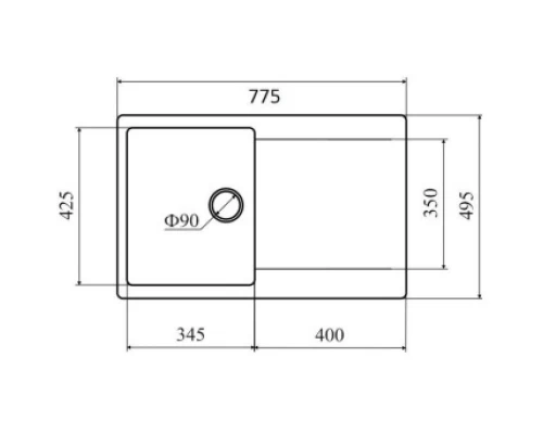 Кухонная мойка CAMEL Lava L4.CAM