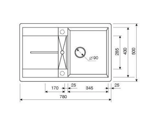 Кухонная мойка SCANDIC Lava L6.SCA