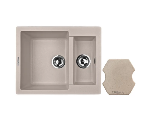 Кухонная мойка CREMA Lava D1.CRE