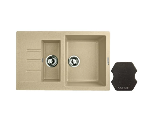 Кухонная мойка COFFEE Lava D2.CFF
