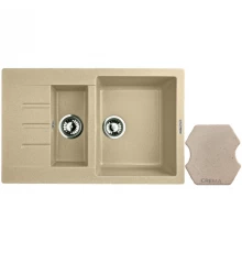 Кухонная мойка CREMA Lava D2.CRE