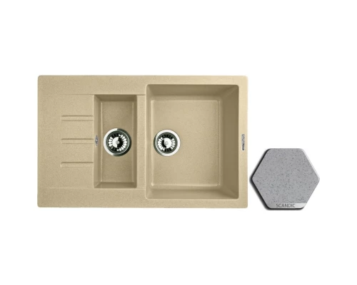 Кухонная мойка SCANDIC Lava D2.SCA