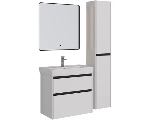 Зеркало 80x80 см Lemark Mioblack LM80ZM-black