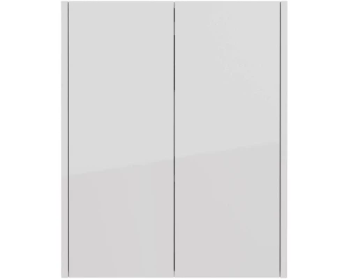 Шкаф двустворчатый 60x75 см белый глянец Lemark Combi LM03C60SH