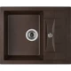Кухонная мойка марон Longran Ultra ULS615.500 - 93