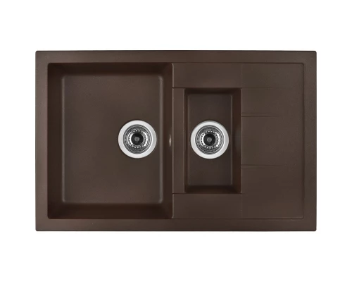 Кухонная мойка марон Longran Ultra ULS780.500 15 - 93