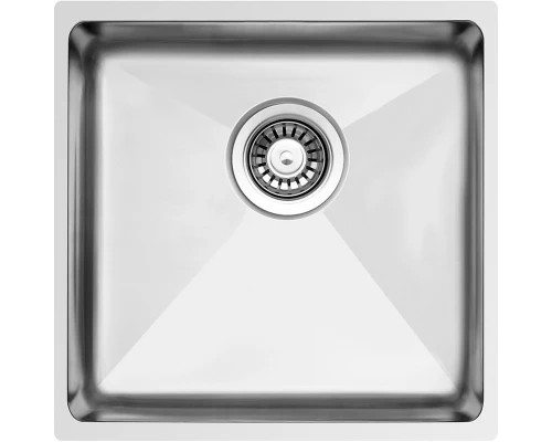 Кухонная мойка полированная сталь Longran Techno TEP400.400 -GT10P
