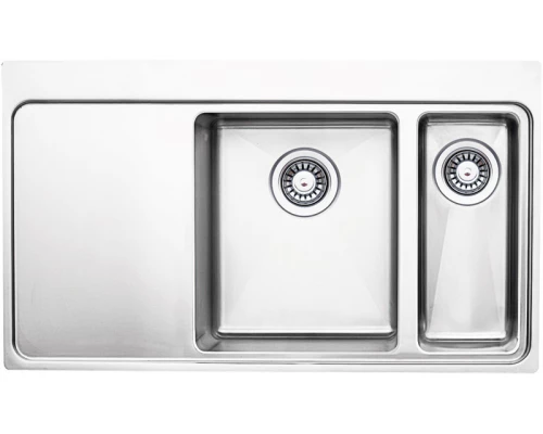 Кухонная мойка полированная сталь Longran Techno TEP860.510 51GT10P 1R