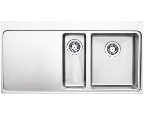 Кухонная мойка полированная сталь Longran Techno TEP1000.510 15GT10P 1R