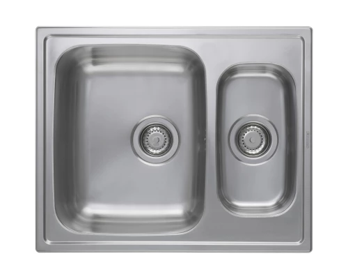 Кухонная мойка полированная сталь Longran Lotus LTP615.500 15XT8P