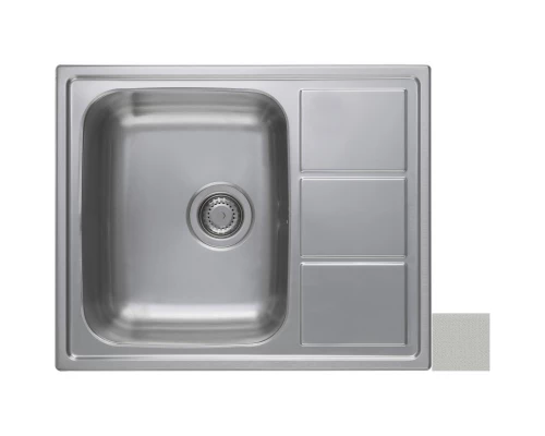 Кухонная мойка декоративная сталь Longran Lotus LTL615.500 -XT8P