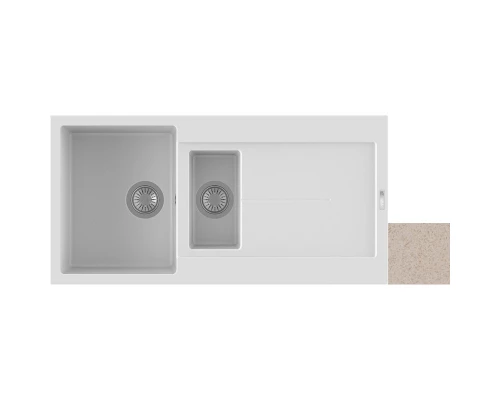 Кухонная мойка саббиа Longran Enigma ENG1000.500 15 - 58