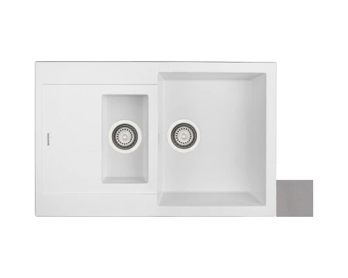 Кухонная мойка крома Longran Amanda AMG780.500 15 - 49